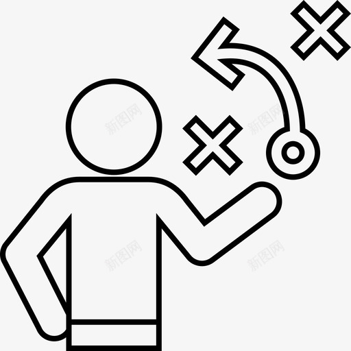 战略家计划战略图标svg_新图网 https://ixintu.com 人力资源 培训 战略 战略家 计划