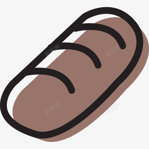 面包饮料和食品资产颜色图标svg_新图网 https://ixintu.com 面包 颜色 饮料和食品资产