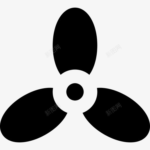 螺旋桨行程图标设置填充svg_新图网 https://ixintu.com 填充 螺旋桨 行程图标设置