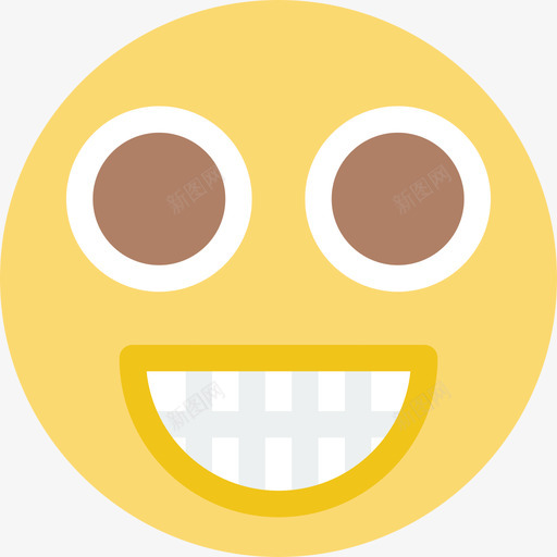 快乐表情设置平淡图标svg_新图网 https://ixintu.com 平淡 快乐 表情设置