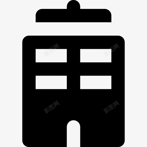 建筑城市环境2填充图标svg_新图网 https://ixintu.com 城市环境2 填充 建筑