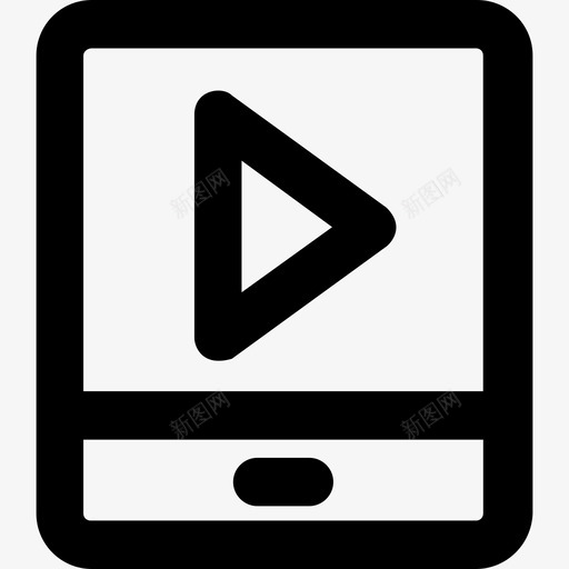 音乐播放器音乐图标系列粗体圆形svg_新图网 https://ixintu.com 粗体圆形 音乐图标系列 音乐播放器