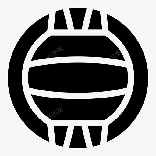 排球足球运动图标svg_新图网 https://ixintu.com 排球 球 足球 运动