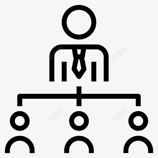 经理业务员工图标svg_新图网 https://ixintu.com 业务 员工 经理 雇主 领导