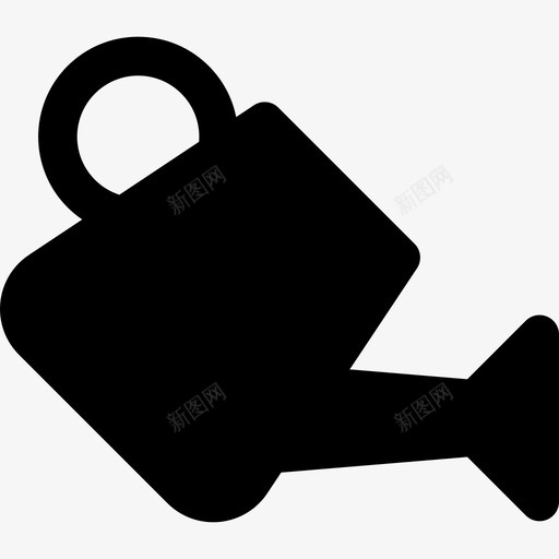 浇水工具和器具满满的园艺图标svg_新图网 https://ixintu.com 工具和器具 浇水 满满的园艺