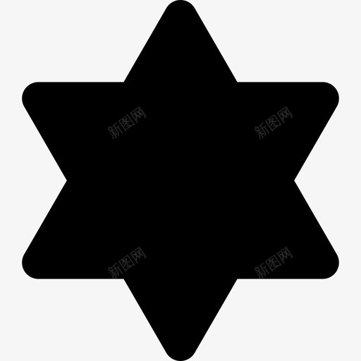 星形状编译填充图标svg_新图网 https://ixintu.com 填充 形状编译 星