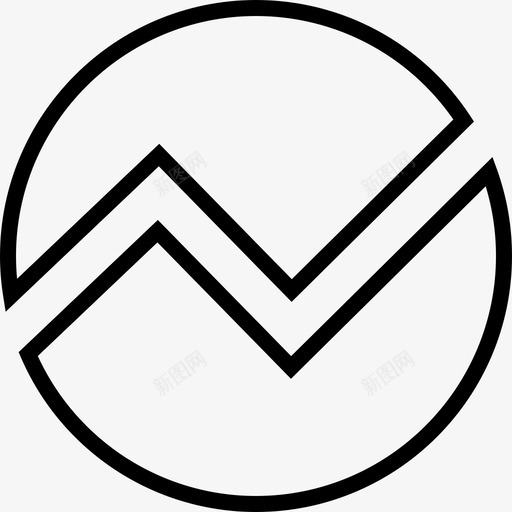分析内容创建者字形细线图标svg_新图网 https://ixintu.com 内容创建者字形 分析 细线