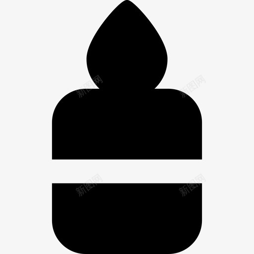 蜡烛爱情和浪漫图标svg_新图网 https://ixintu.com 爱情和浪漫 蜡烛
