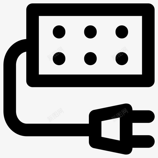 充电工业元素粗体圆形图标svg_新图网 https://ixintu.com 充电 工业元素 粗体圆形