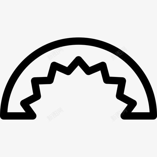 响尾蛇的下巴动物美国部落的象征图标svg_新图网 https://ixintu.com 动物 响尾蛇的下巴 美国部落的象征