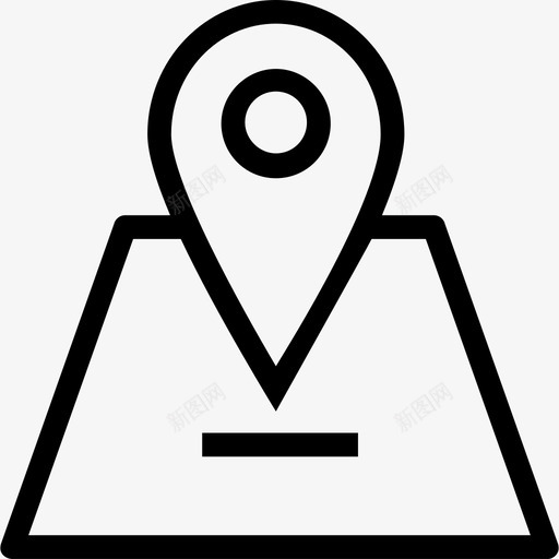 地理位置全球物流浅圆形图标svg_新图网 https://ixintu.com 全球物流 地理位置 浅圆形