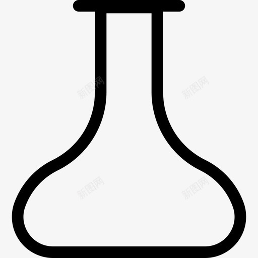 烧瓶工具和器具线性洗衣符号图标svg_新图网 https://ixintu.com 工具和器具 烧瓶 线性洗衣符号