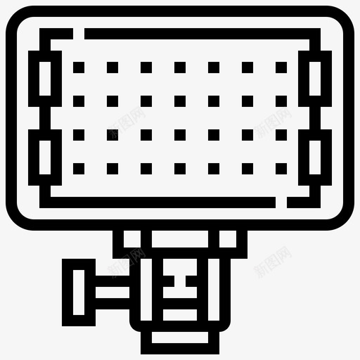 闪光灯相机led图标svg_新图网 https://ixintu.com led 摄影 灯 相机 相机及配件线 闪光灯