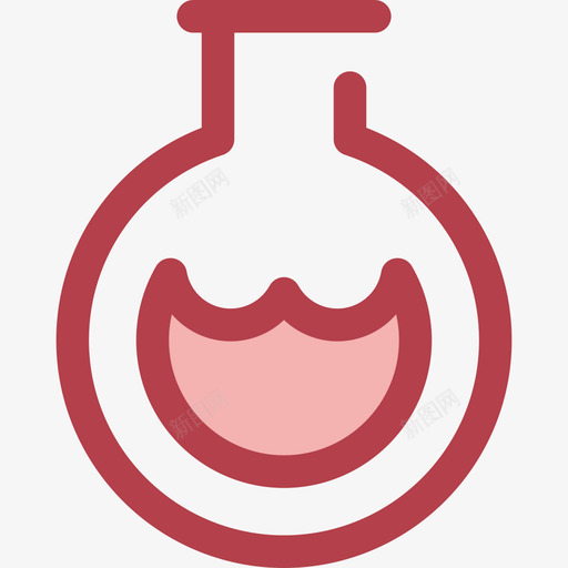 Flaskstartupsandnewbusiness4红色图标svg_新图网 https://ixintu.com Flask startupsandnewbusiness4 红色