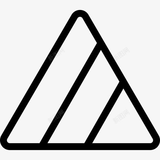 漂白剂标牌线性洗衣符号图标svg_新图网 https://ixintu.com 标牌 漂白剂 线性洗衣符号