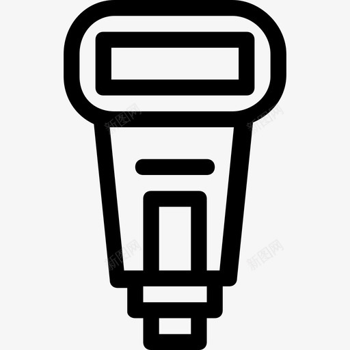 闪光大都市轮廓直线图标svg_新图网 https://ixintu.com 大都市轮廓 直线 闪光