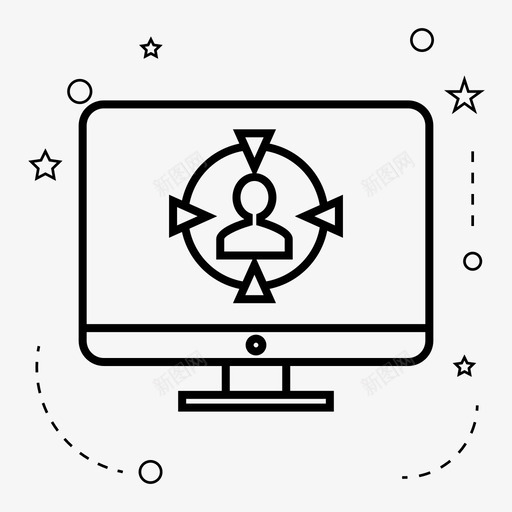 计算机商业职业图标svg_新图网 https://ixintu.com 人力 人力资源 人员 商业 职业 计算机