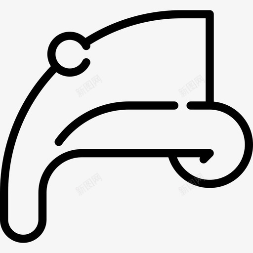 巫师鼻子万圣节线工艺直线图标svg_新图网 https://ixintu.com 万圣节线工艺 巫师鼻子 直线