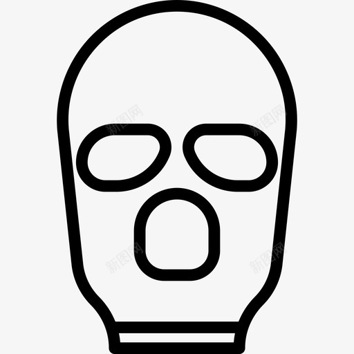 巴拉克拉瓦线性警察图标svg_新图网 https://ixintu.com 巴拉克拉瓦 线性警察