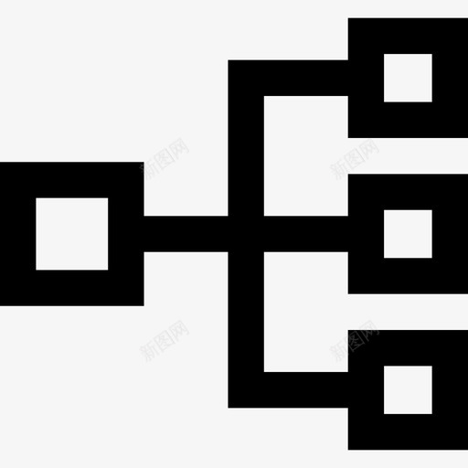 组织业务要素2线性图标svg_新图网 https://ixintu.com 业务要素2 线性 组织