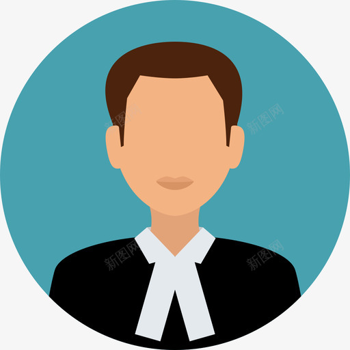 法官犯罪保护圆形平面图标svg_新图网 https://ixintu.com 圆形平面 法官 犯罪保护