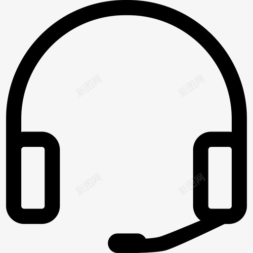 耳机 (1)svg_新图网 https://ixintu.com 耳机 (1)