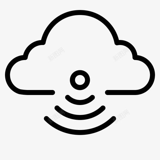 云概念界面标志图标svg_新图网 https://ixintu.com 云概念 咖啡 标志 用户界面 界面