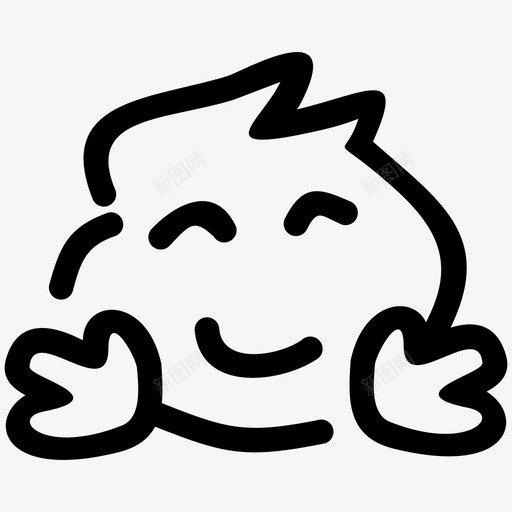 拥抱佩莫吉图标svg_新图网 https://ixintu.com 佩莫吉 拥抱