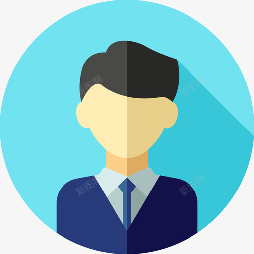 商人职业化身单位图标svg_新图网 https://ixintu.com 单位 商人 职业化身