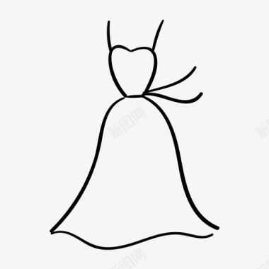 采购产品婚纱婚纱新娘图标图标
