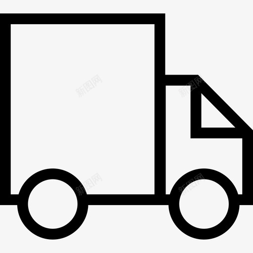 卡车全球物流轻型圆形图标svg_新图网 https://ixintu.com 全球物流 卡车 轻型圆形