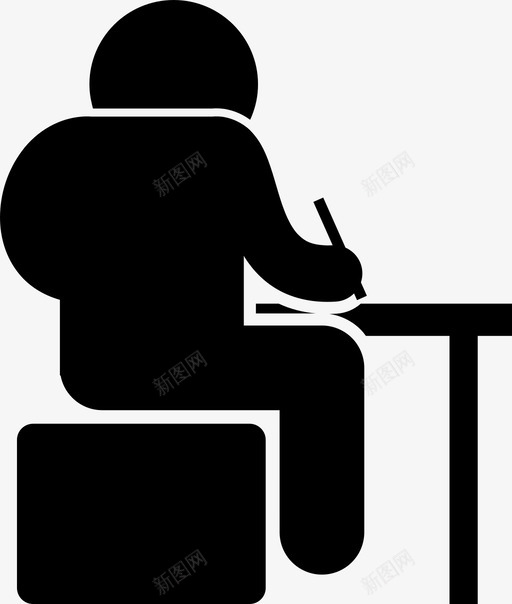 儿童教育儿童学习图标svg_新图网 https://ixintu.com 儿童 儿童教育 写作 学习 学校教育 学生 家庭教育学费教育
