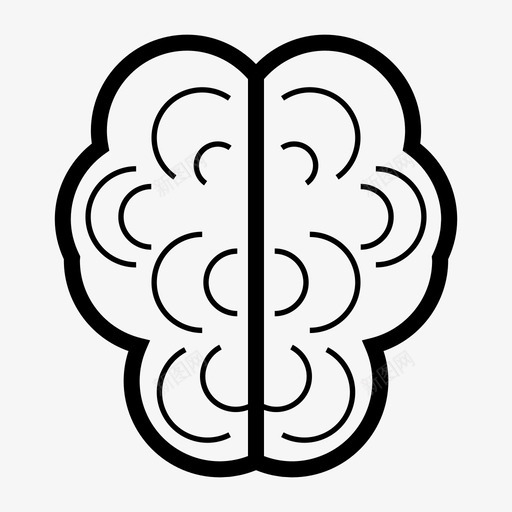 大脑头脑思考图标svg_新图网 https://ixintu.com 医疗 医院 大脑 头脑 思考 治疗