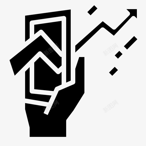 分析图表电话图标svg_新图网 https://ixintu.com 业务03solid 分析 图表 电话