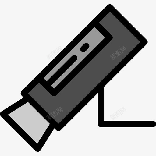 安全摄像头摄像头和配件颜色线条颜色图标svg_新图网 https://ixintu.com 安全摄像头 摄像头和配件颜色 线条颜色