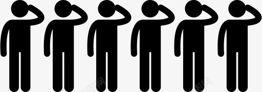 忠诚者追随者爱国者图标svg_新图网 https://ixintu.com 尊敬 忠诚者 政府和人民的类型 敬礼 爱国主义者 爱国者 追随者