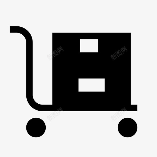 产品装载移动包装图标svg_新图网 https://ixintu.com 产品装载 供应商 包装 手推车 移动 装运 重要图标设置清晰