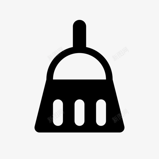 清洁扫帚重新格式化图标svg_新图网 https://ixintu.com 基本图标集 扫帚 清扫 清洁 重新格式化