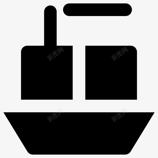 船黑体运输收集填充图标svg_新图网 https://ixintu.com 填充 船 黑体运输收集