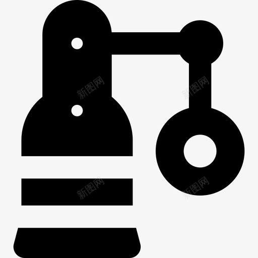 工业机器人工厂机械3填充图标svg_新图网 https://ixintu.com 填充 工业机器人 工厂机械3