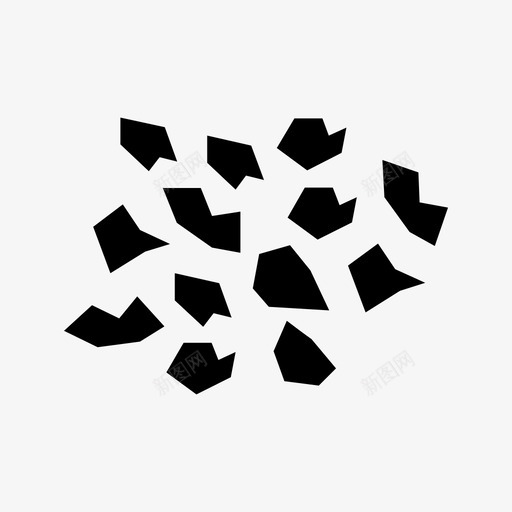 云卷云天空云图标svg_新图网 https://ixintu.com 云 卷云 天气预报 天空云