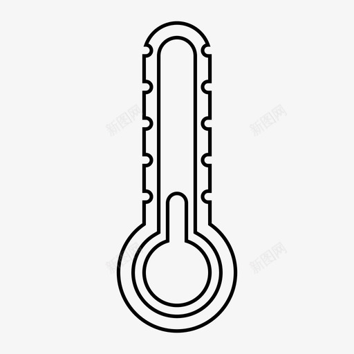 温度冷热图标svg_新图网 https://ixintu.com 冬天 冷 夏天 天气 温度 热