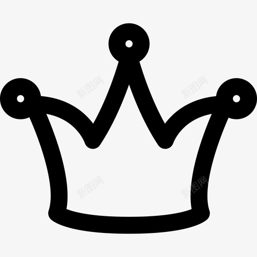 小丑帽时尚马戏团直线图标svg_新图网 https://ixintu.com 小丑帽 时尚 马戏团直线
