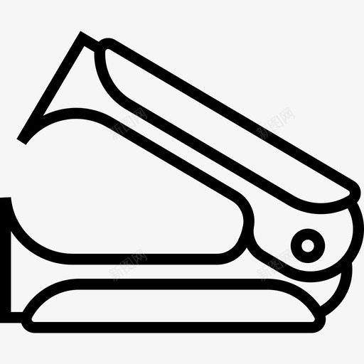 除钉器办公用品生产线工艺直线图标svg_新图网 https://ixintu.com 办公用品生产线工艺 直线 除钉器