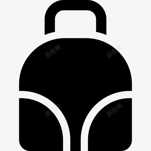 球袋保龄球元素填充物图标svg_新图网 https://ixintu.com 保龄球元素 填充物 球袋
