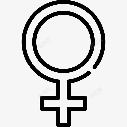 女性女性节元素直系图标svg_新图网 https://ixintu.com 女性 女性节元素 直系