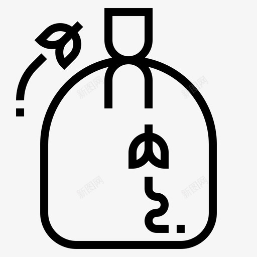 垃圾回收清洁图标svg_新图网 https://ixintu.com 回收 垃圾 清洁