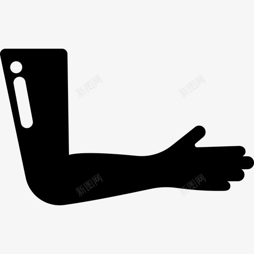 人体手臂医用人体实心图标svg_新图网 https://ixintu.com 人体实心 人体手臂 医用