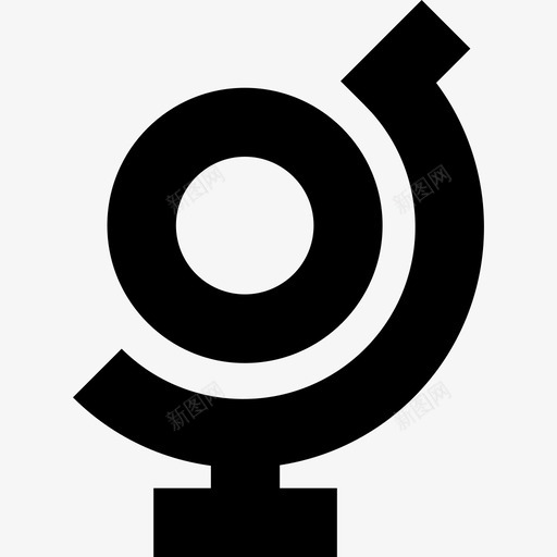 地球网格行星图标svg_新图网 https://ixintu.com 地球 教育 网格 网络 行星