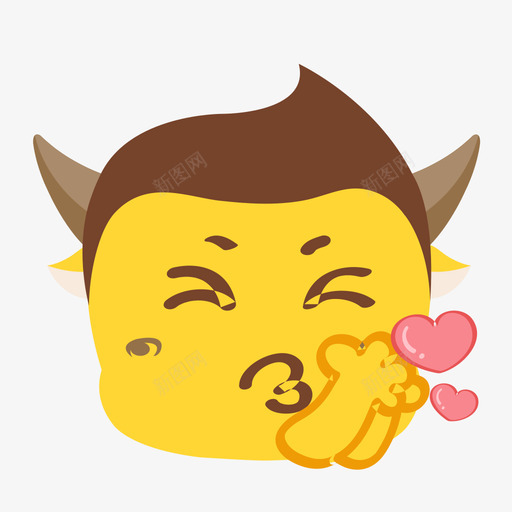 表情_7么么哒svg_新图网 https://ixintu.com 表情_7么么哒